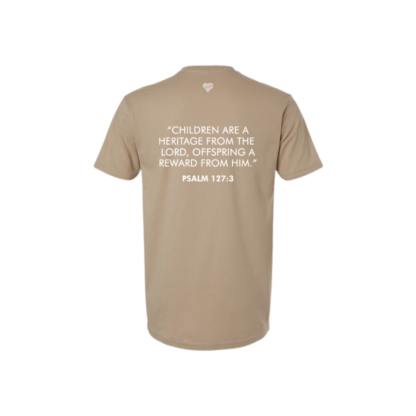 Children Are a Blessing T-Shirt (Tan)