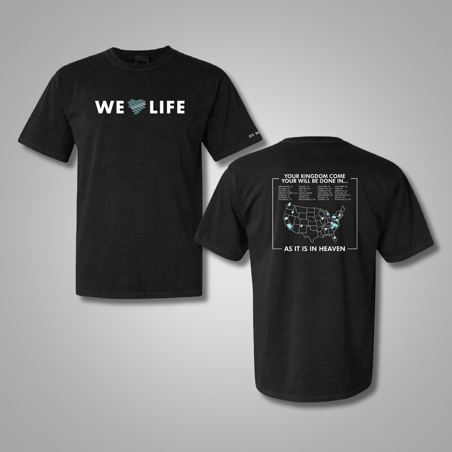 We Love Life - 10 Year Anniversary T-shirt