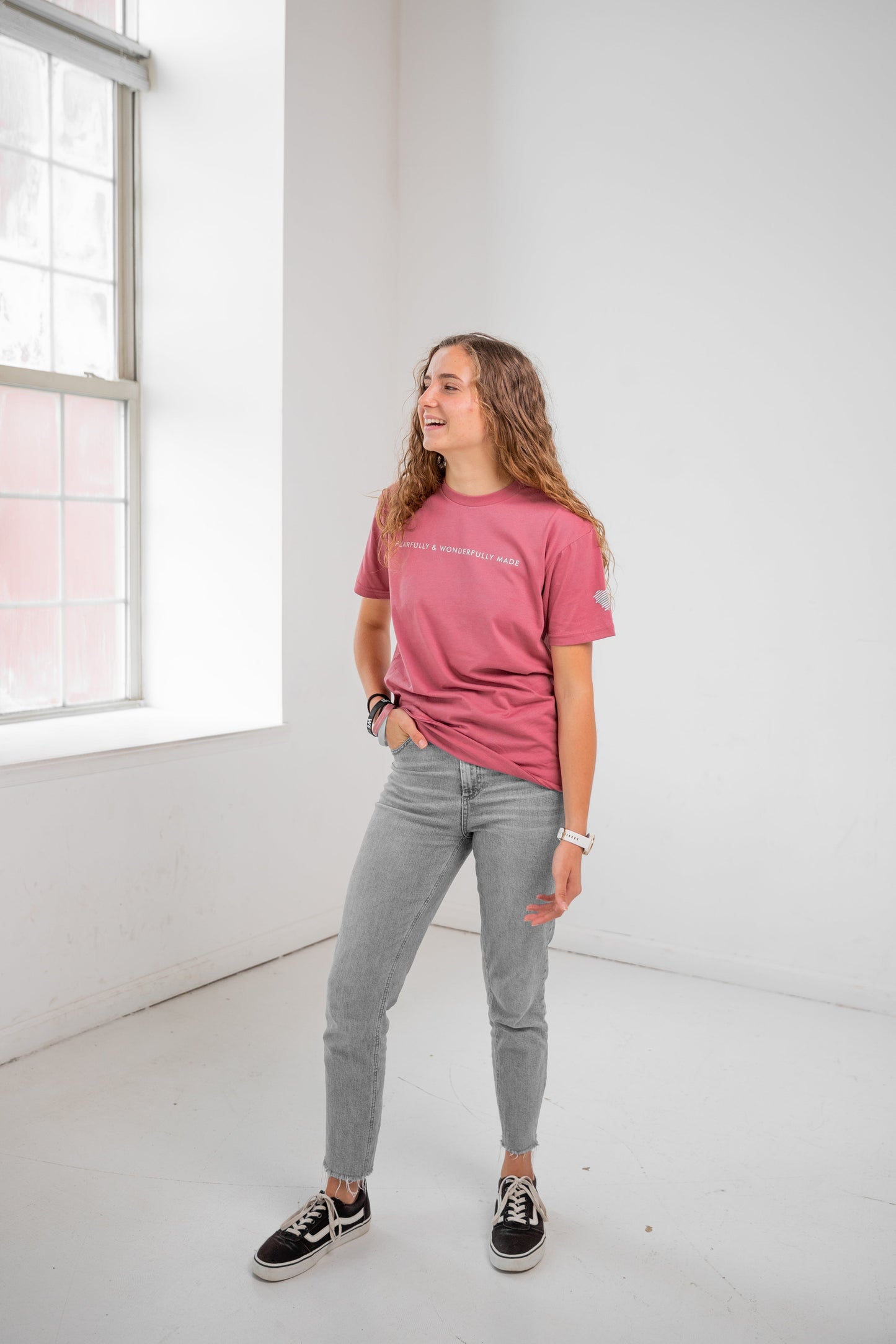 Pink Fearfully and Wonderfully Made Shirt