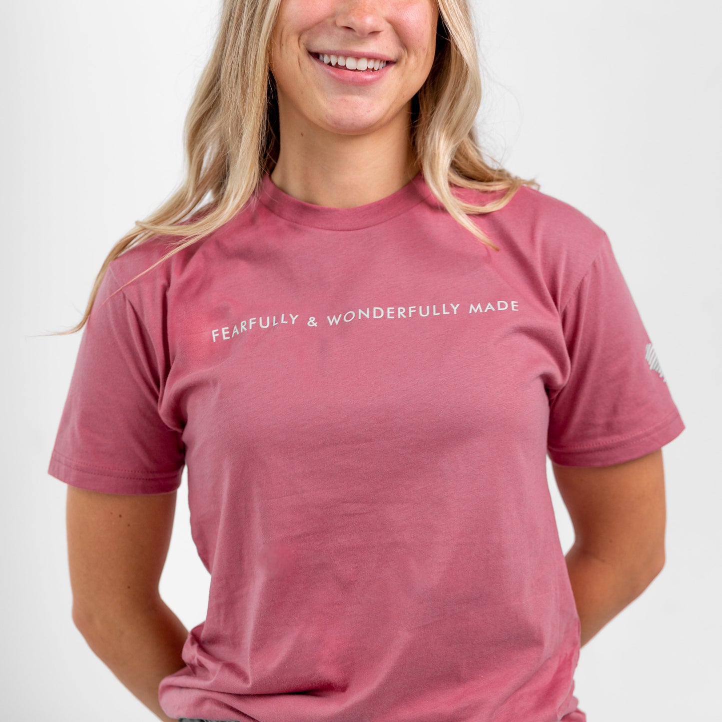 Pink Fearfully and Wonderfully Made Shirt