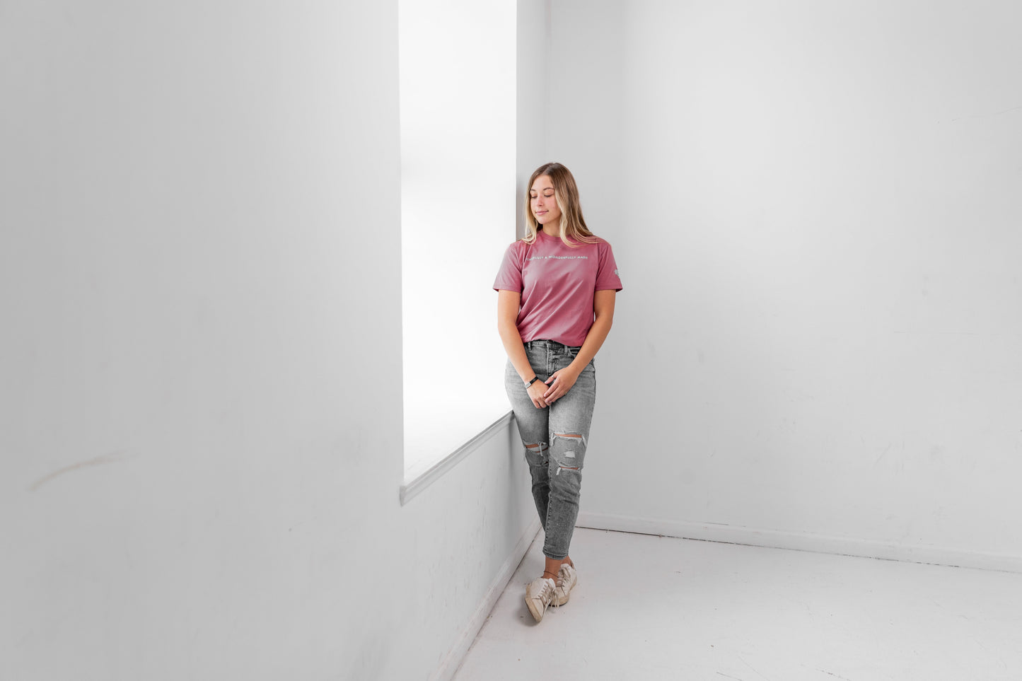 Pink Fearfully and Wonderfully Made Shirt
